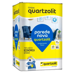 Tinta Acrílica Parede Nova Econômica 18 Litros - quartzolit é boa?