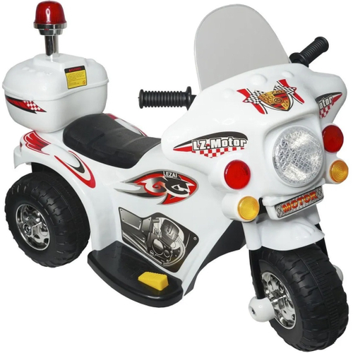 Brinquedo Moto de Corrida 1000 Branca Infantil Esportiva c/ Apoio Bs Toys  Motinha p/ Crianças Meninos Decoração Coleção