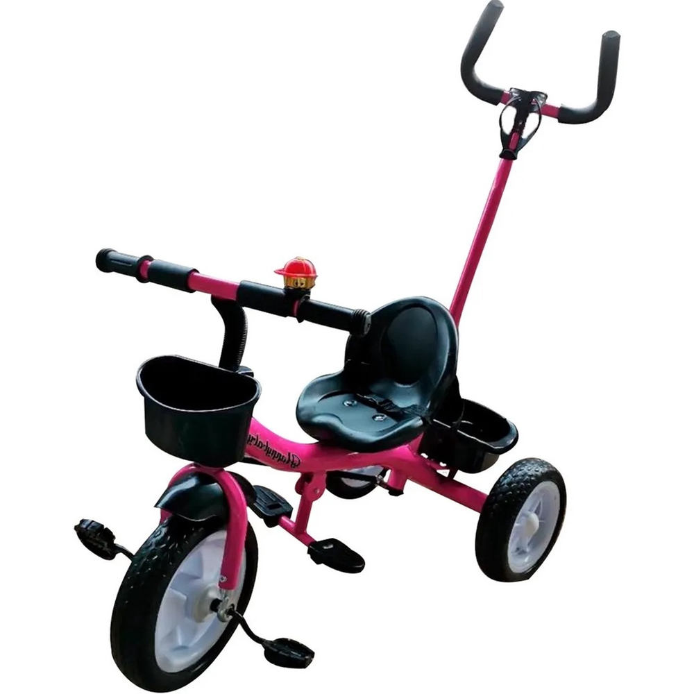 Triciclo Infantil Carrinho De Passeio Velotrol Criança Menina Menino  Empurrador Motoca