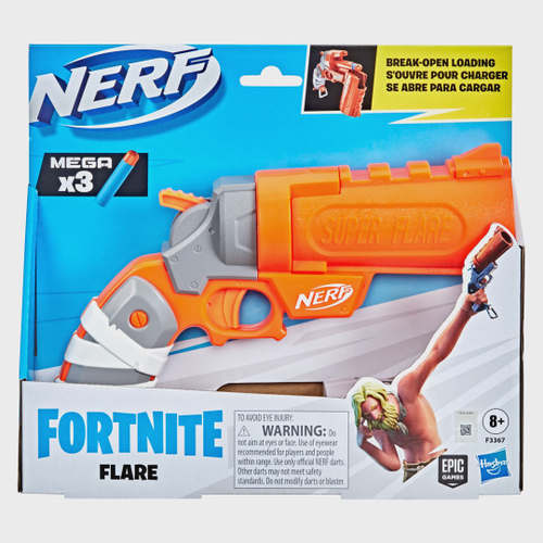 Lançador de Dardos Nerf Fortnite Super Flare Hasbro em Promoção na