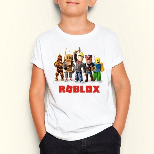 Camiseta T-Shirt Roblox Personagem Player Jogador Algodão em