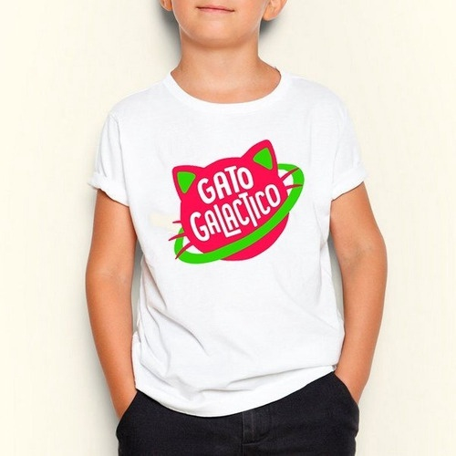 CAMISETA GATO GALÁCTICO GATINHOS