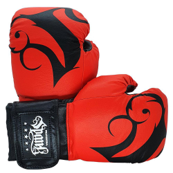 Luva De Boxe E Muay Thai/ Kickboxing Spank Vermelha - 14Oz Menor preço em Luva De Boxe E Muay Thai/ Kickboxing Spank Vermelha - 14Oz