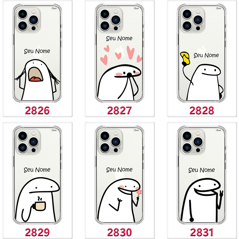 Capinha Flork Meme Stickers Nome Para Galaxy A21s Em Promoção Ofertas