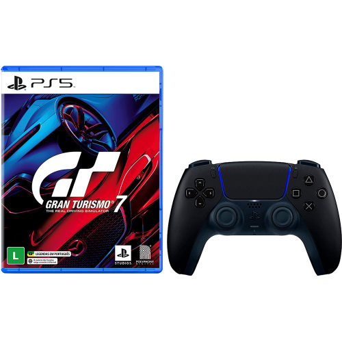 Controle sem Fio Dualsense Midnight Black Playstation5 - PS5