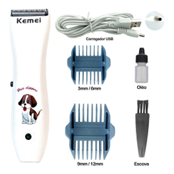 Máquina Tosa Kemei Km1051 Pet Cães Gatos Profissional Sem Fio é boa?
