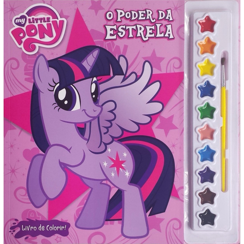 My little pony - livro para colorir ( inclui aquarela ) - Outros