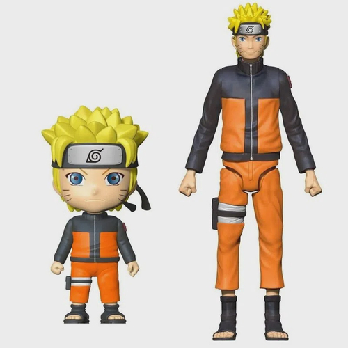 Boneco Articulado Naruto Uzumaki Chibi - Elka 1186 - Estripulia