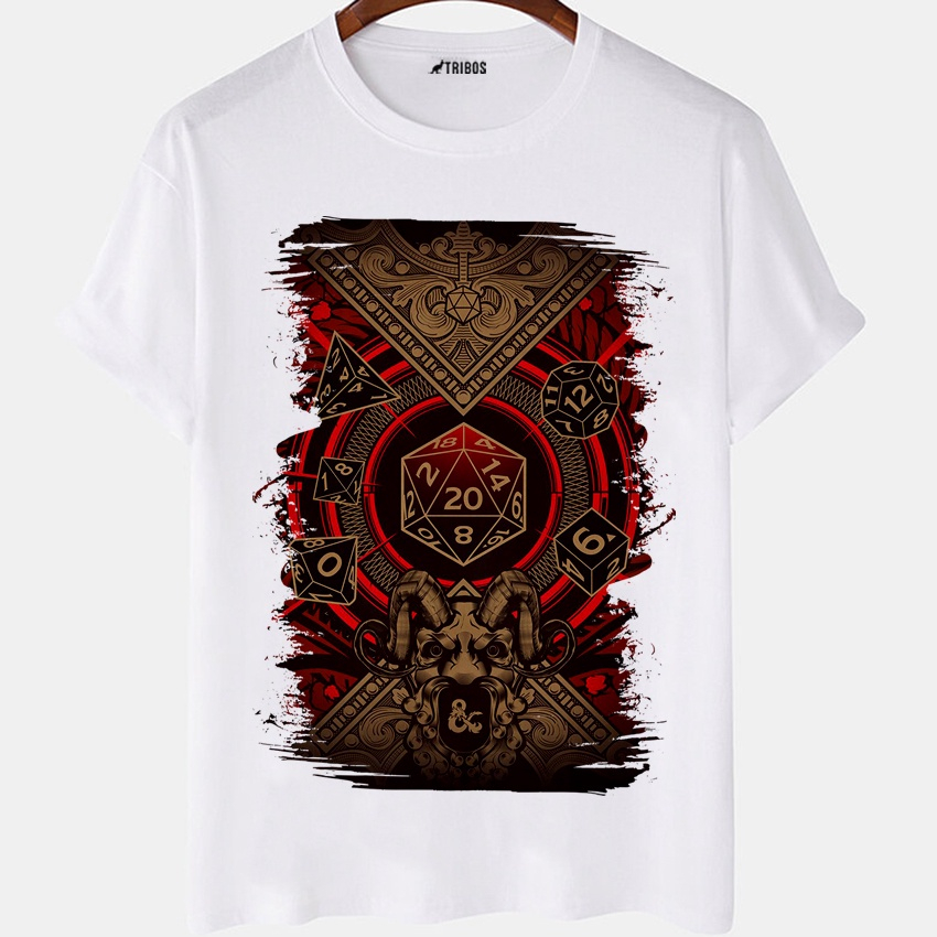 Camiseta Camisa Jogo Dado Rpg Game - I02