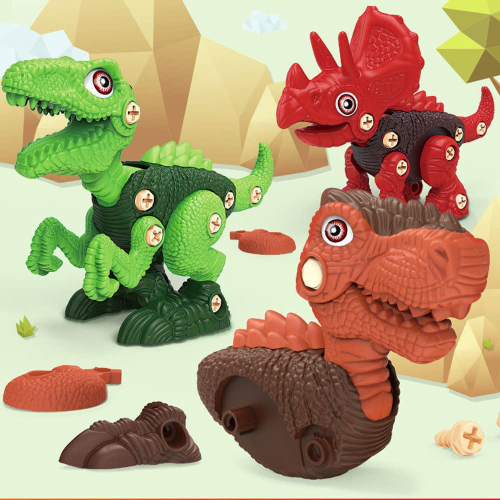 Peças de Montar - Mini Basic 480 peças Dinossauros - 3 em 1 - 3741 -  Plusplus - Kits e Gifts