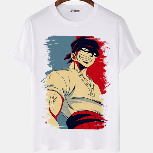 Camiseta One Piece Luffy Camisa Blusa Anime Promoção Roupa em Promoção na  Americanas