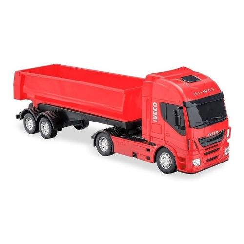 Caminhão de Brinquedo Infantil Carreta Iveco Grande Vermelho em Promoção na  Americanas