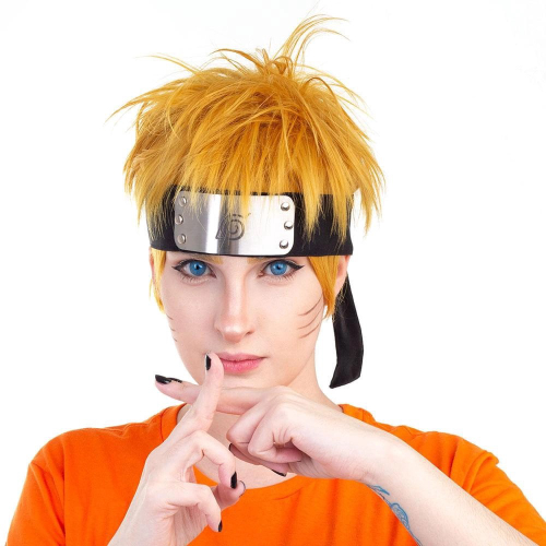 Bandana Naruto Aldeia Da Folha Metal Faixa Konoha na Americanas