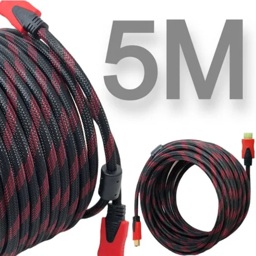 Cabo hdmi 5 metros blindado 3d full hd kp h5003 em promo o ofertas