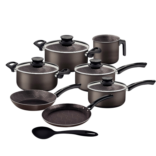 Conjunto de panelas de cozinha antiaderente, Panelas, Panela de cozinha,  Utensílios de cozinha para amigos e família, 13 pcs - AliExpress