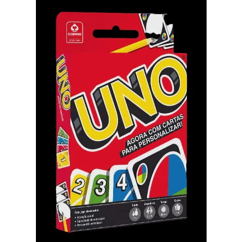 Uno Jogo de Cartas Muito Divertido Impossível Parar em Promoção na  Americanas