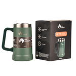 Caneca Térmica Quente e Frio 709ml Verde Fox Stainless