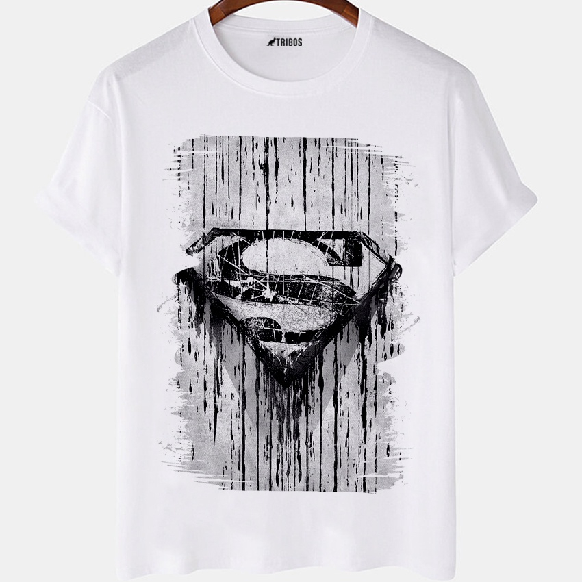 Camiseta Adulto Superman Simbolo MCDVMSUPER HOMEM