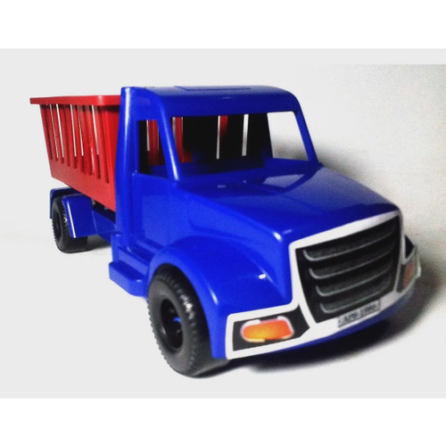 Caminhão Truck Azul Brinquedo Auto Toy Clássico Estilo Retrô no Shoptime