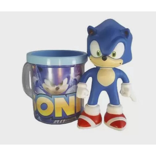 Boneco Sonic De Pelucia Grande Lindo Tamanho 50 Cm Exclusivo no Shoptime