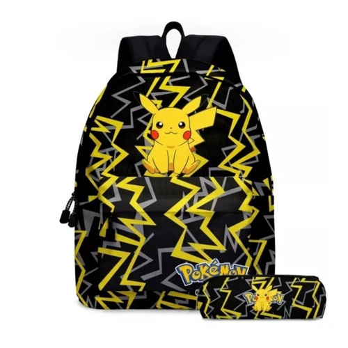 Comprar Mochila Escolar Pokémon Pikachu 025 - Brinquedos Para Crianças