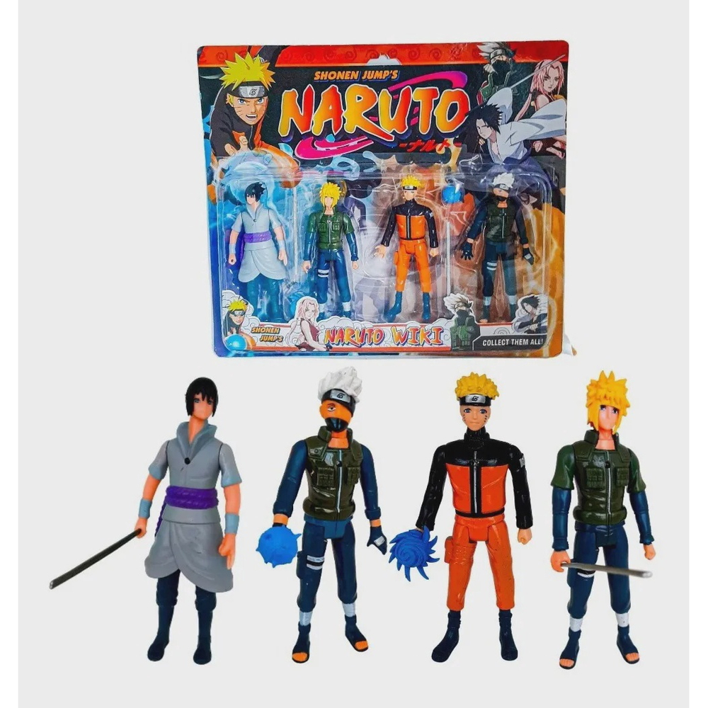 Naruto Kit Completo 6 Bonecos Com Led Articulados 15cm em Promoção na  Americanas