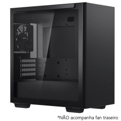 Menor preço em Gabinete Gamer Deepcool Macube 110 Mid Tower Vidro Temperado mATX Preto - R-MACUBE110-BKNGM0N-B-1