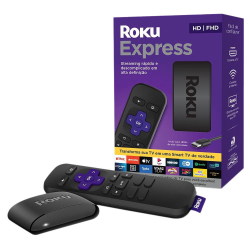 Conversor Express Para Smart Tv 3930BR Roku Menor preço em Conversor Express Para Smart Tv 3930BR Roku
