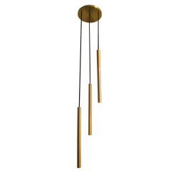 Pendente Luminária Tubo Triplo Balcão Sala Cabeceira De Cama Luxo é boa?