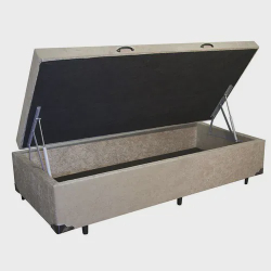 Cama Box Baú Solteiro 88 X 188 Com Pistão A Gás corino Menor preço em Cama Box Baú Solteiro 88 X 188 Com Pistão A Gás corino