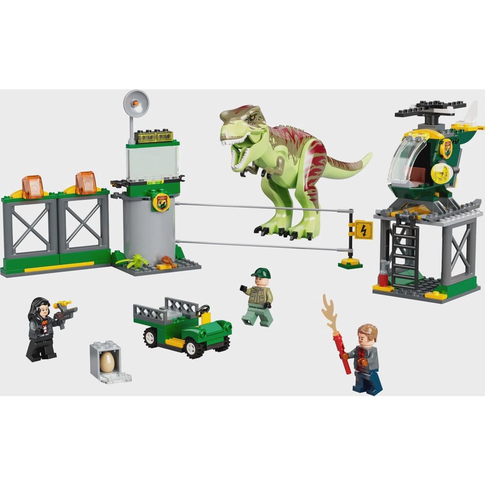 Lego Jurassic World Fuga De Dinossauro T Rex Submarino