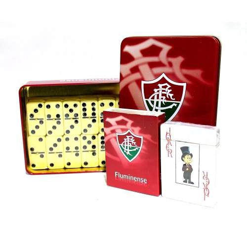 Kit 3 Jogos De Mesa Dominó + Uno + 2 Baralhos Cartas Truco