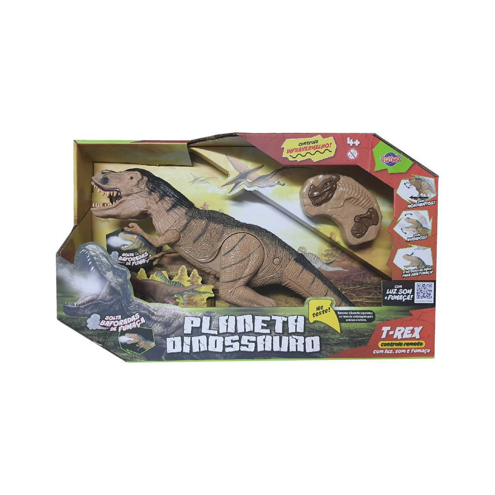 Dinossauro T-Rex Com Controle Remoto Havan Toys - HBR0400