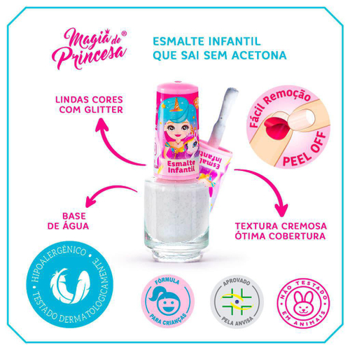 Kit Maquiagem Infantil Magia Princesas Séllus