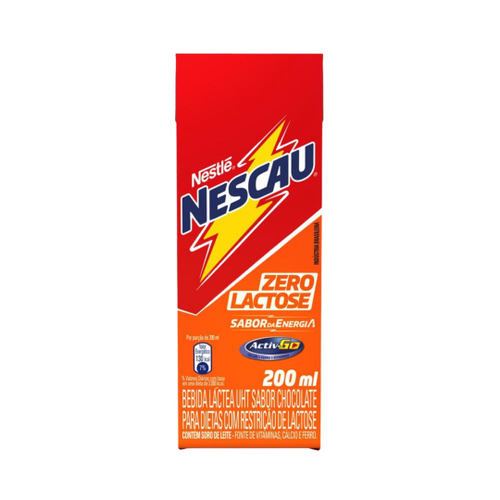 Beb lactea nescau activ go 200ml