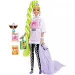 Barbie Extra Com Animal De Estimação Neon Green Hair Mattel