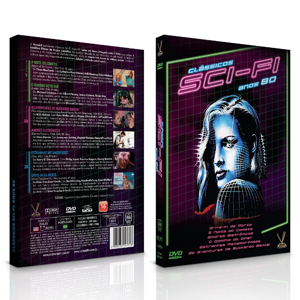 Box Dvd: Clássicos Sci-fi Anos 80 em Promoção na Americanas