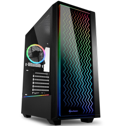 Gabinete Gamer Sharkoon LIT200, Mid Tower, rgb, com fan, Lateral em Vidro - LIT200 é boa?