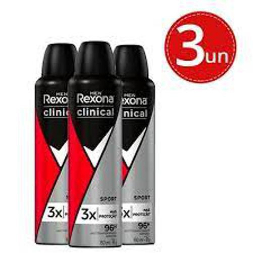 Desodorante Antitranspirante Aerosol Rexona Clinical Sport150ml