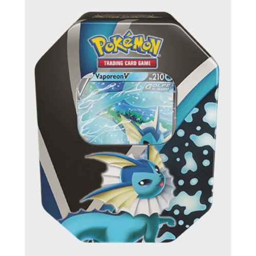 Jogo de Cartas - Pokémon Lata - 25 cartas - Evoluções de Eevee - Sylveon -  Copag em Promoção na Americanas