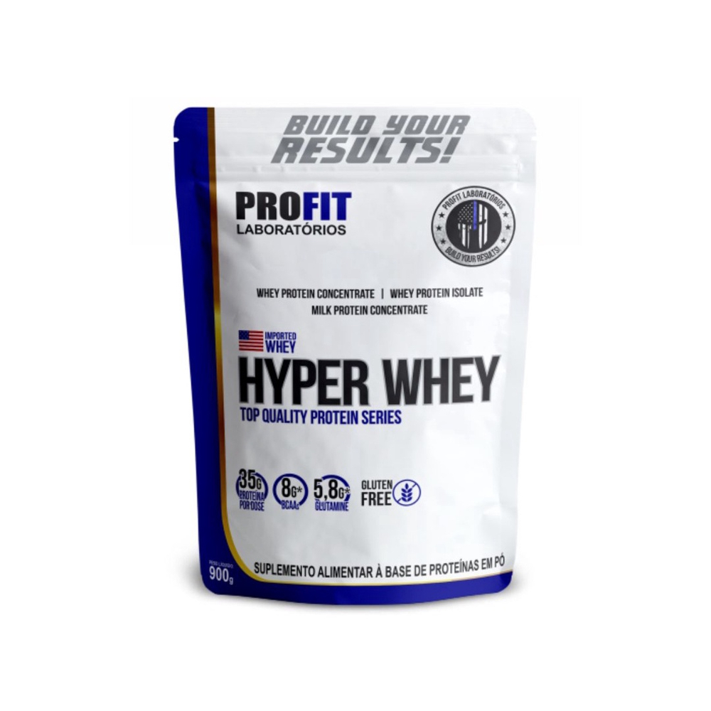 Hyper Whey Protein 900g Profit Labs no Shoptime