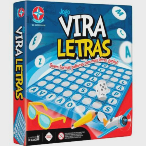 Jogo Trava Letras - Estrela - Lista Kids Todo Cartoes