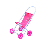 Carrinho De Boneca Resistente Bebê Reborn Rosa ou Azul Sentado Brinquedo Infantil Meninas Dobrável