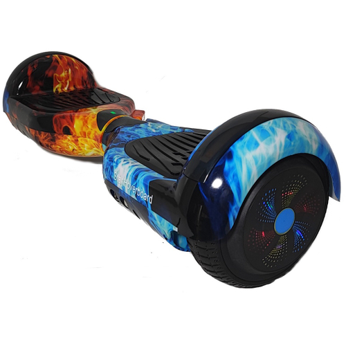 Hoverboard Bluetooh 6,5 - Gelo e Fogo - Com Led em Promoção na Americanas