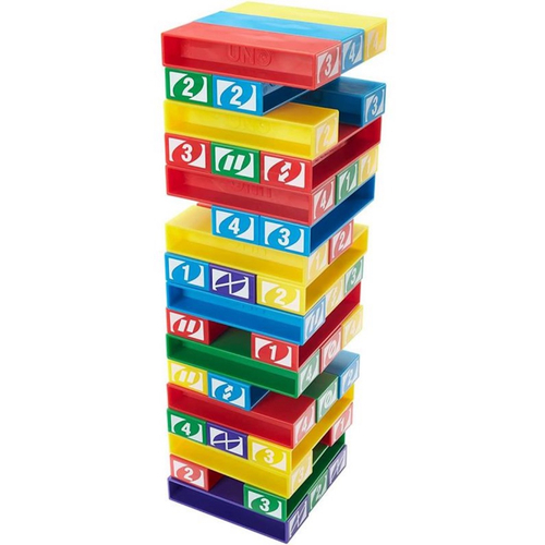 Jogo Uno Stacko - Mattel - Torre De Empilhar