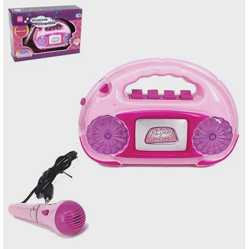 Super Brinquedo Show karaokê Infantil musical com luzes - Shop