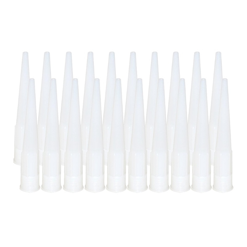 20pcs Caulking Nozzle Tips Suitable for Silicone Sealant Caulking Gun ...