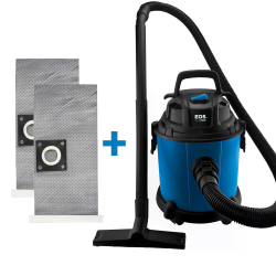 Kit Aspirador de Água e Pó eos Max Pro Eai15P 1450W 15L 110V + 2 Sacos Extras Menor preço em Kit Aspirador de Água e Pó eos Max Pro Eai15P 1450W 15L 110V + 2 Sacos Extras