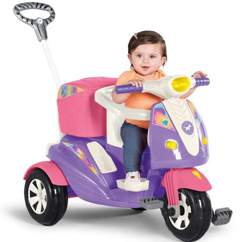 MOTO MOTINHA CARRINHO ANDADOR INFANTIL EMPURRADOR MOTOCA DE