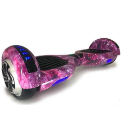 Skate Elétrico Hoverboard Smart Balance Scooter Roda 6.5 Polegadas Bluetooth Roxo Galáxia Menor preço em Skate Elétrico Hoverboard Smart Balance Scooter Roda 6.5 Polegadas Bluetooth Roxo Galáxia